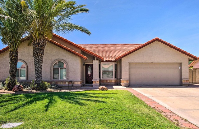 Modern Oasis w/ Heated Pool, Grill, & Fire Pit!