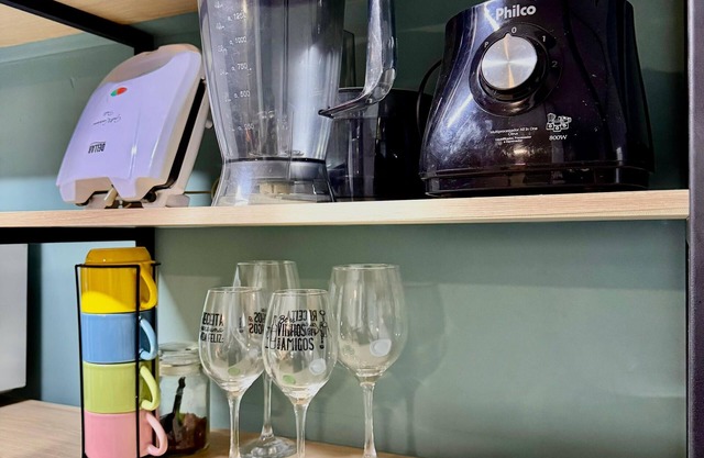 Modern studio in the heart of Belo Horizonte! With rooftop and sauna (entire apartment)