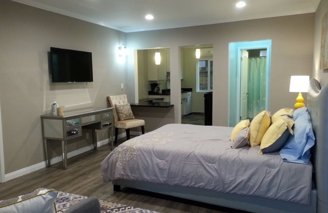 Modern studio in Hollywood