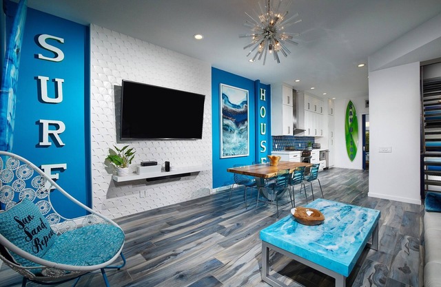 Modern Surf Themed Home - Heart of Gaslamp
