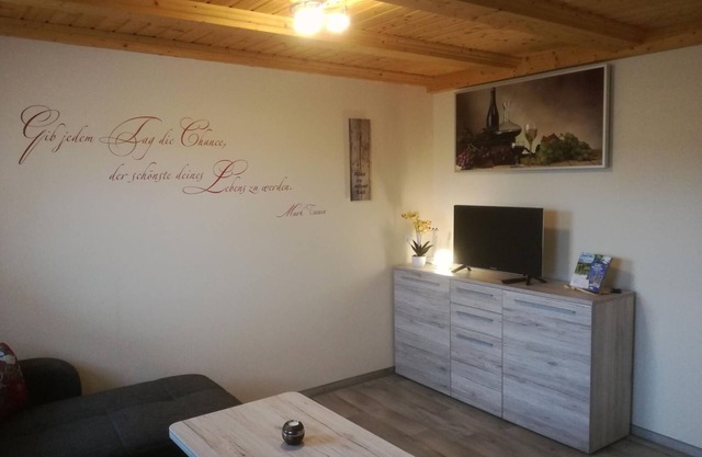 Modern vacation apartment (40m2) with wood-burning stove