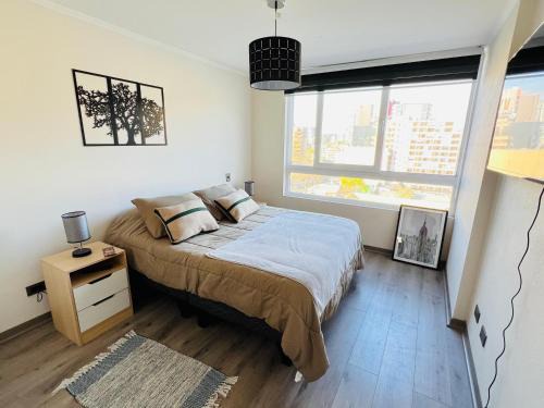 Moderno y amplio Departamento 1D1B con fabulosa Vista al Parque Ecuador y a la ciudad