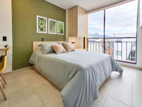 Modernos apartaestudios cerca a Iserra 100 Bogotá