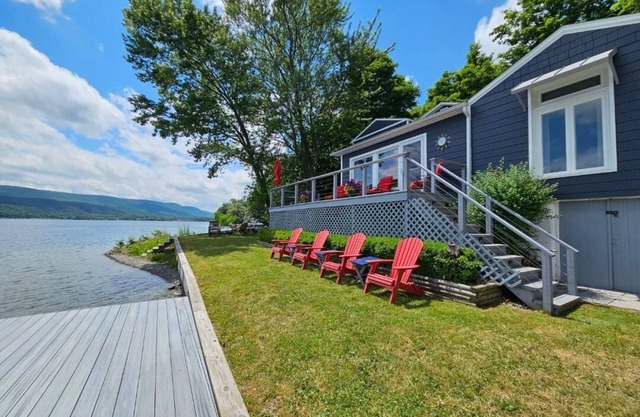 Moonshine Cottage on the Lake. Relax, swim, fish or just enjoy the view.