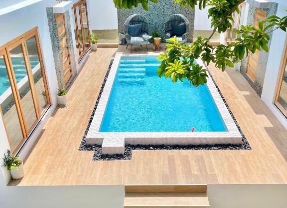 Moringa Resort - Studio A with Pool open air shower & Bath