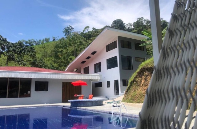 Mountain house with pool