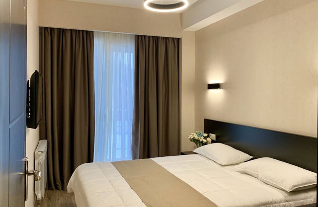 Mountain view, delux designer decorated suite in Bakuriani’s 4* resort
