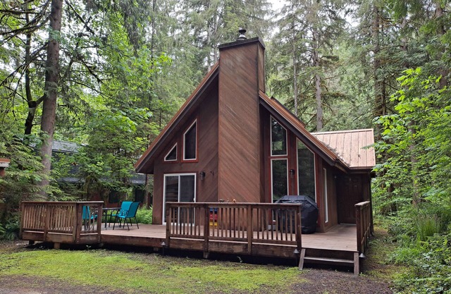 Mt cabin in private community close to Mt Baker