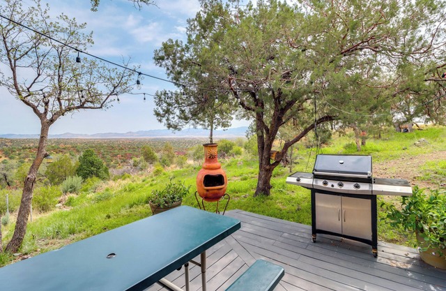 Mtn-View Gem on 20 Acres: Patagonia Cabin Hideaway