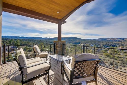 Mtn-View Gem with Game Room and Fire Pit in Prescott!