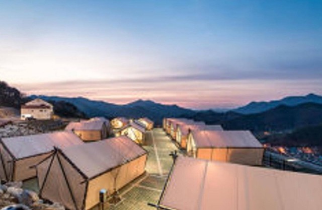 Muju Ppalgangchima Resort Glamping