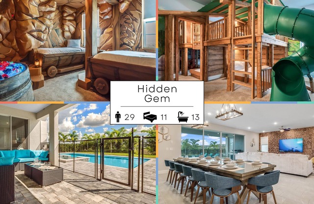 Mustang Pool Table, Arcades, Huge Treehouse, 007 Bedroom: Hidden Gem