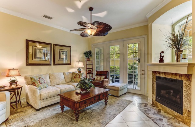 Nestled in a sancutary of beautiful trees in gated Villas at Summer Beach. Ground Floor unit.