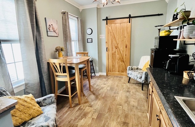 Nestled Inn, our cozy suite in the Village of Naples, N.Y.