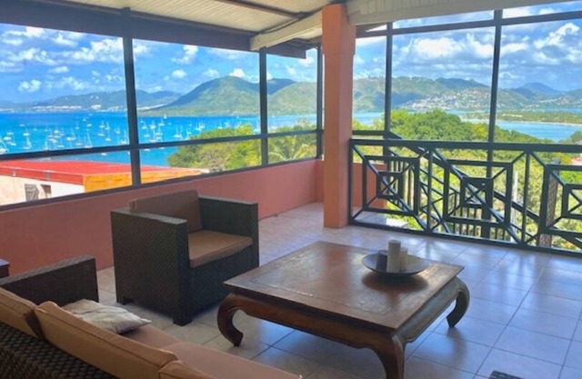 New! Canouan, superb T3 sea view, 80m2 terrace