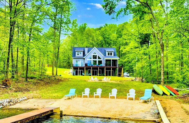 NEW Lakefront Lake Anna 5 Suites All Water Views