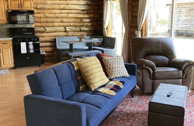 Newly remodeled log cabin next to beautiful Wisconsin River- Rivers Edge Cabin