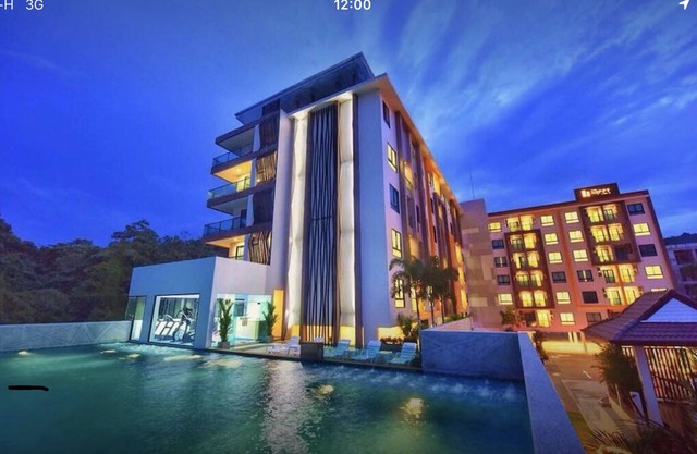 Nice 39sqm 1Br Apt infinity pool walk to beautiful Nai Yang