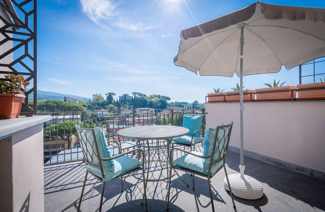 Nice apartment for 4 guests with A/C, pool, WIFI, TV, terrace and panoramic view