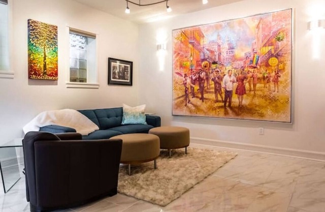 NOLA Suite Hot Tub Downtown Original Art