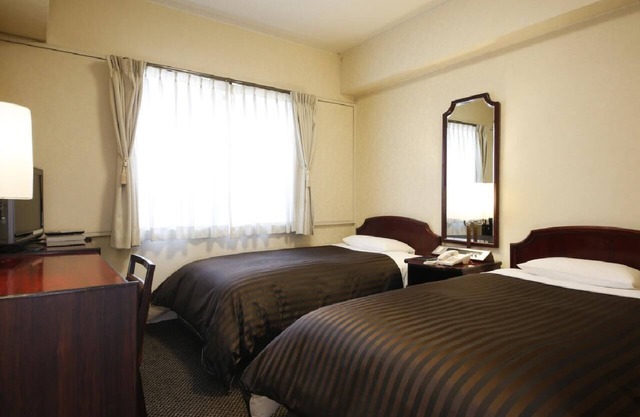 Nonsmoking Twin room 16sqm WiFi correspond/Osaka Ōsaka