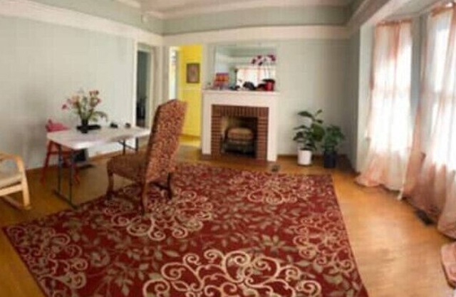 nSunny 3 bedroom home with patio and parking on premises