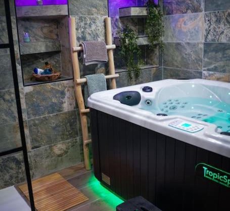 Nuit de la sagesse "jacuzzi terrasse et parking privé"