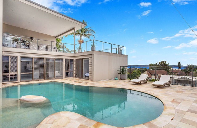 Oasis by the pool at Corlette