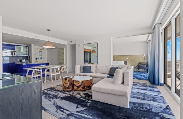 Ocean View 2BR | Luxury Balcony + Resort Amenities
