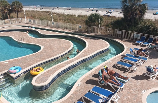 Ocean View Room, Pools, Lazy Rivers, and Jacuzzi