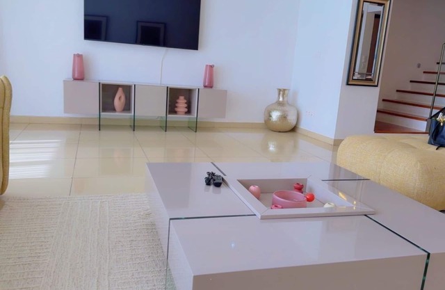 Oceanfront 2-bedroom townhome with beach and pool access in fabulous Mermoz