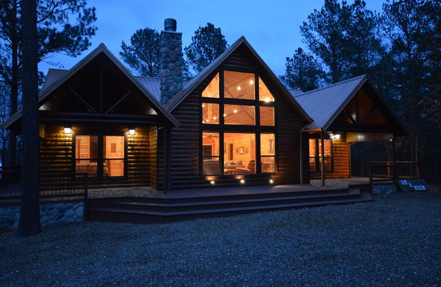 On A Whim is a luxury log cabin that has something for everyone