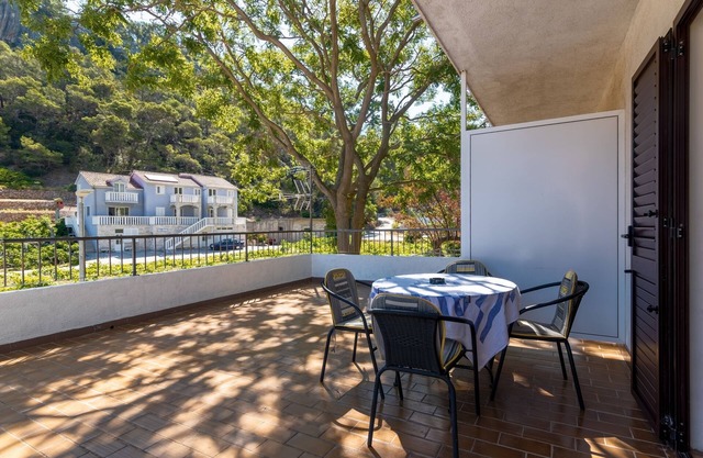 One bedroom apartment with terrace and sea view Cove Vela Stiniva, Hvar (A-14511-b)