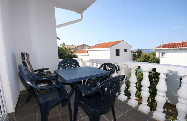 One bedroom apartment with terrace and sea view Mandre, Pag (A-6405-b)