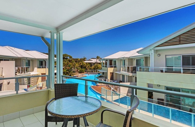 Pacific Blue Apartment 244 - Resort style adjoining apartments with views of the wraparound pool