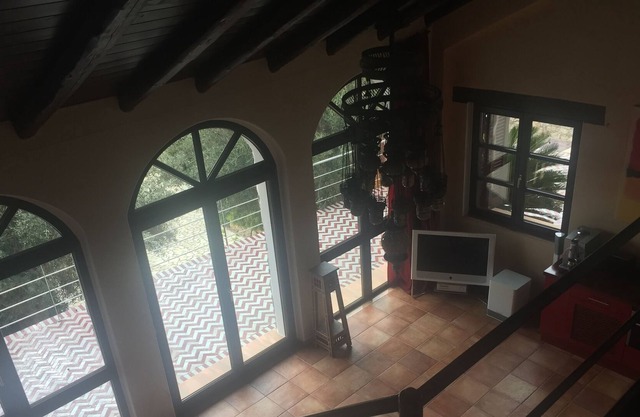 Pano Risa Apartment Roxanie, 100 m² pool, sea view, large garden with palms