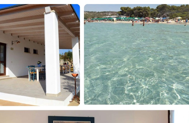 Panoramic villa on the bay in the typical Salento area