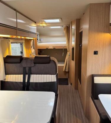 Parked central campervan