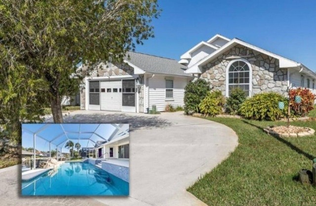Peaceful Waterfront Pool Home by RedAwning