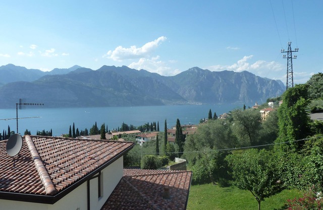 Penthouse Claudio in Malcesine with a fantastic view of Lake Garda