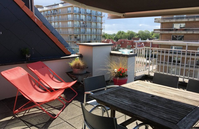 Penthouse Cosy 2ch, Gar, 2belles Terr à 2 pas de la mer et Commerces à Nieuport