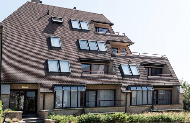 Penthouse in De Haan with Sea View