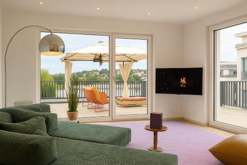 Penthouse Vogelnest 130 qm - BBQ - Dachterrasse