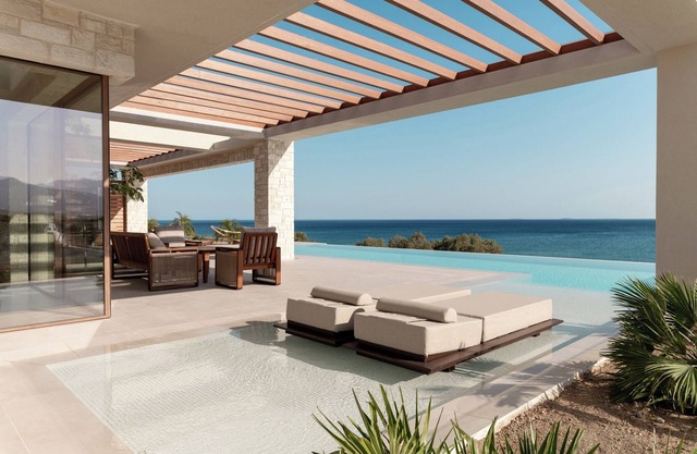 Poemo villa-Aretousa,Elegance by the Sea