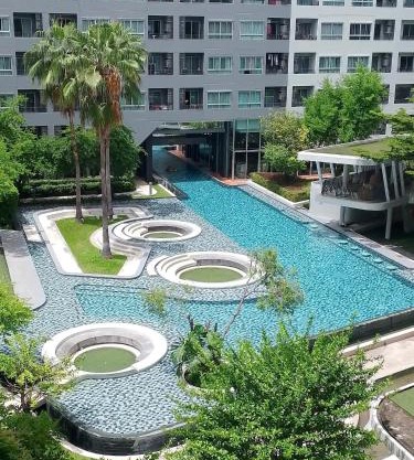 Pool View Cozy 1BR Great Value Stay near BTS