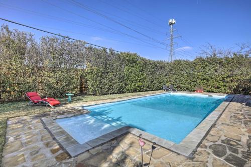 Poolside Oasis Richardson Home with Movie Room!