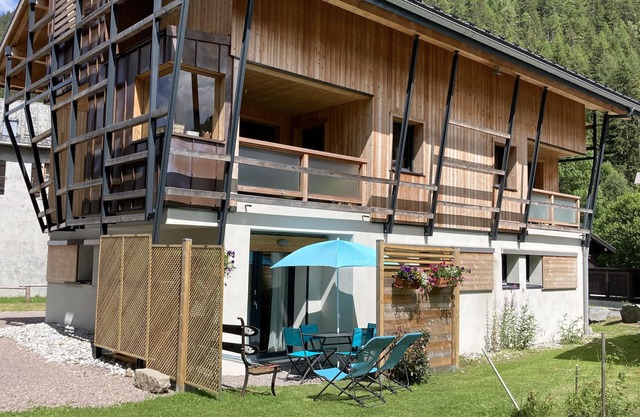 Praz Torrent luxury accommodation eco-chalet Vallorcine 13km Chamonix Mont Blanc