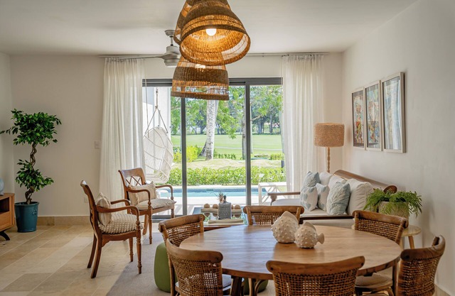 Premium 2-bedroom Townhome with Private Pool & Golf View in awesome Puerto Plata