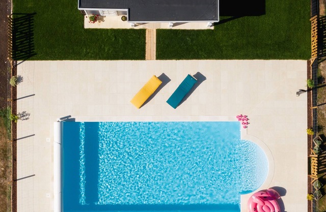 Private pool in a beautiful, romantic retreat, offering peace and quiet