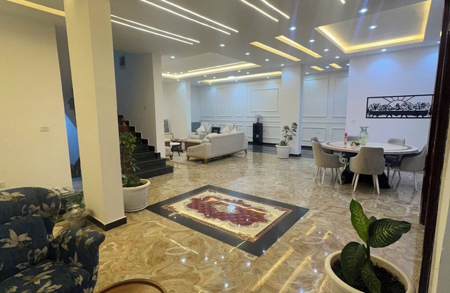 Private room with private bathroom and closet. shared living room and kitchen